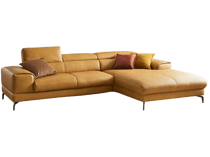 W.Schillig Ecksofa Piedroo R Kurkuma