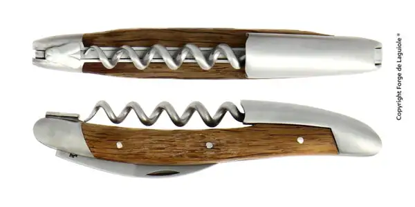 Couteau de sommelier en écorce de chêne subfossile