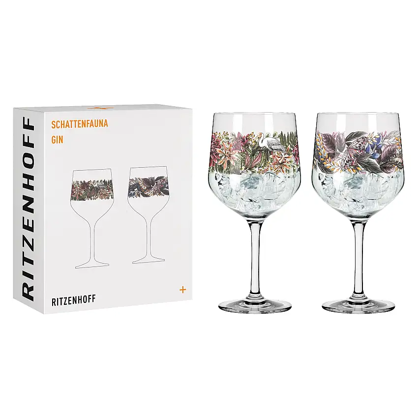 2er-Set Gin Kelch Schattenfauna 1