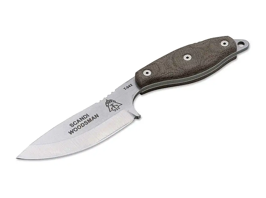 TOPS Knives Scandi Woodsman Fahrtenmesser
