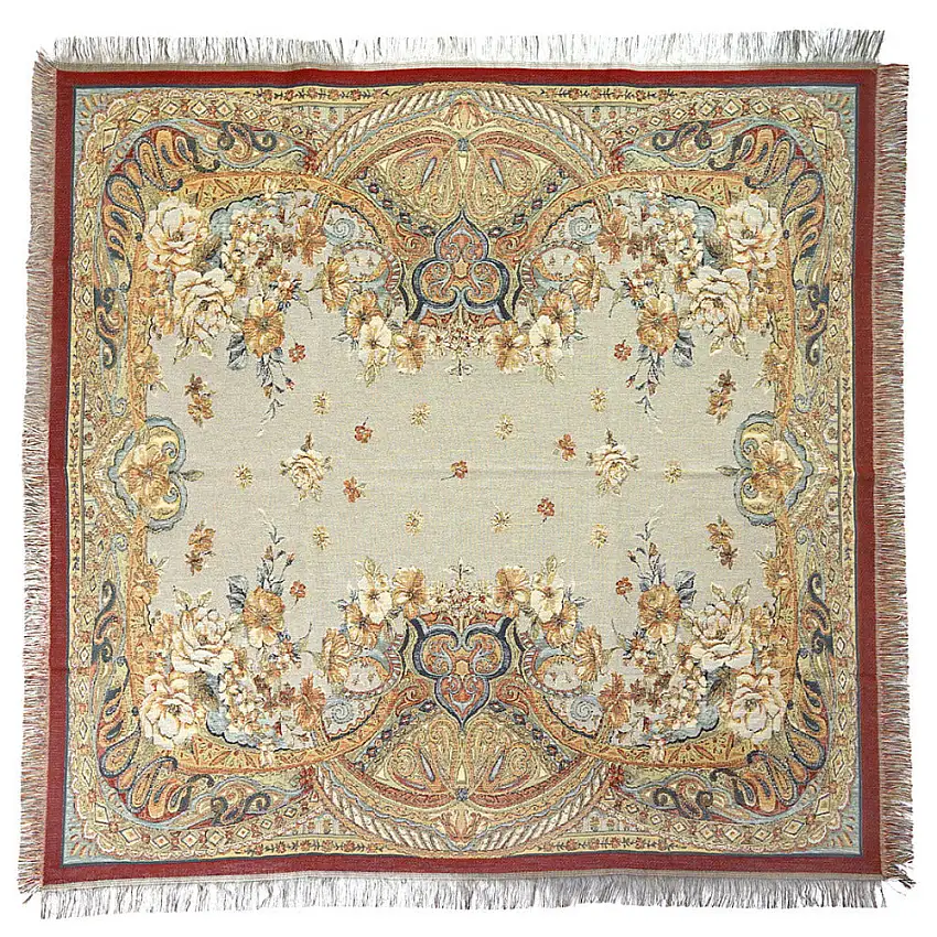 Gobelin Tischdecke Samsara 140×140 cm