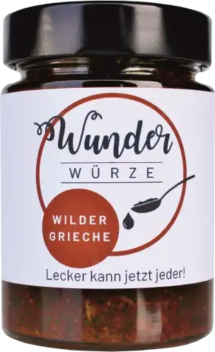 Eatventure Wunderwürze, Wilder Grieche, 165g Glas