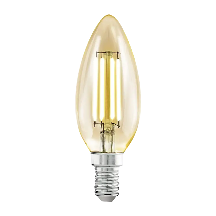 EGLO E14 LED Filament Leuchtmittel Amber warmweiß