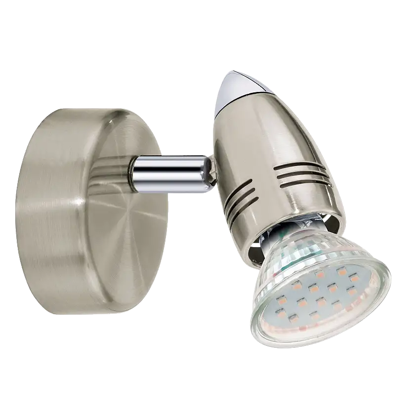 EGLO 1-flg Wandleuchte Magnum-LED Nickel-matt Chrom