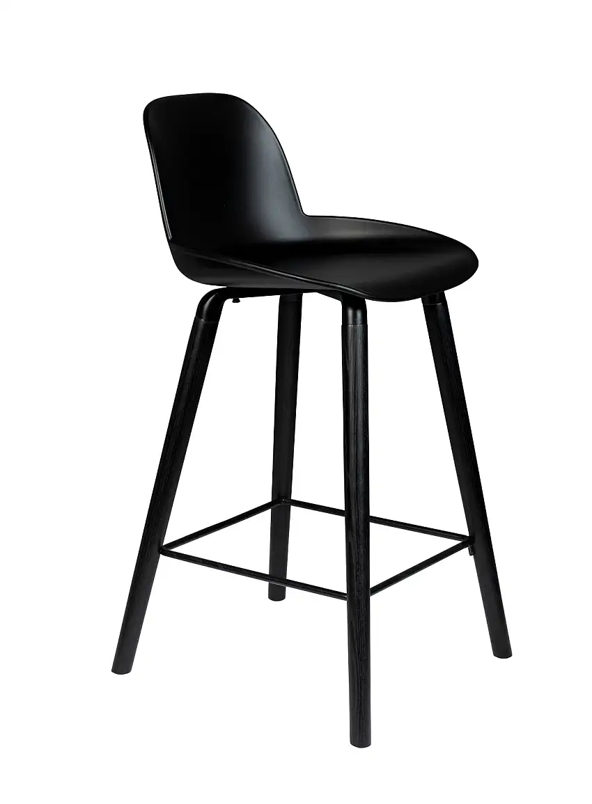 Zuiver - Albert Kuip Barhocker, höhe 65 cm, schwarz