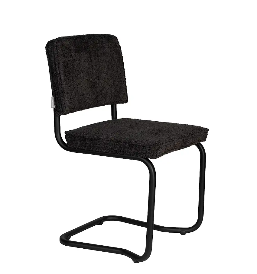 Zuiver - Ridge Kink Soft Stuhl, schwarz