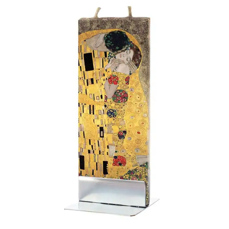 Flatyz Flachkerze - Gustav Klimt Der Kuss