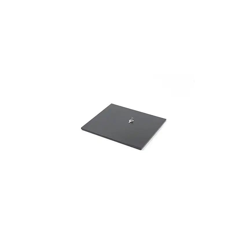 Abschließbarer Metalldeckel für HP-123MO Lade