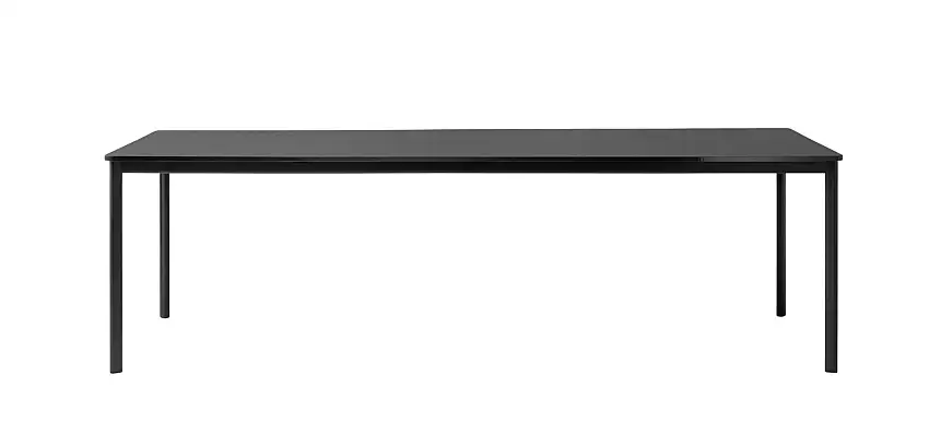 &Tradition - Drip HW60 Esstisch, 250 x 100 cm, schwarz / fenix nano laminat schwarz