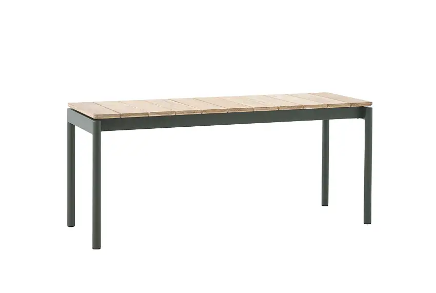 &Tradition - Ville AV27 Gartenbank, 110 x 40 cm, bronze green