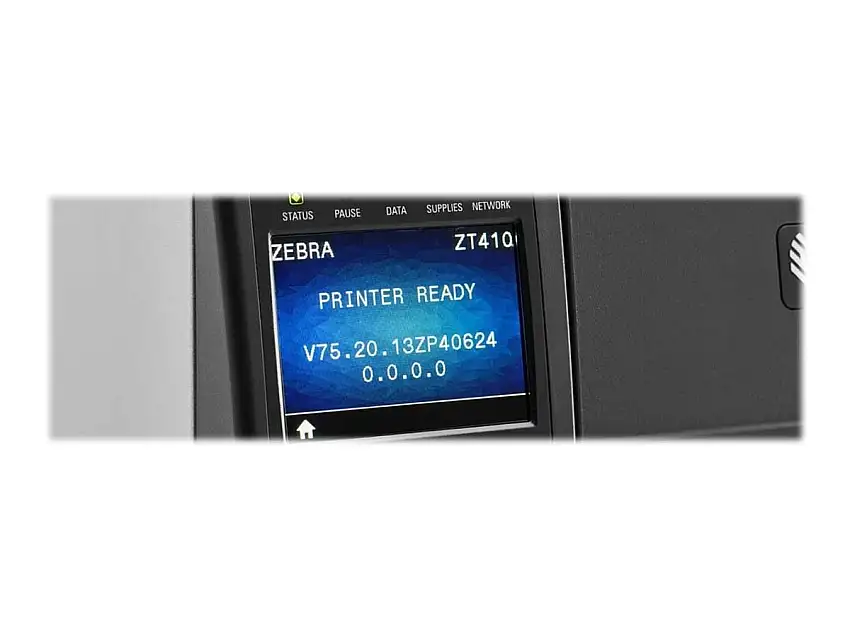 Zebra ZT410, 12 Punkte/mm (300dpi), RTC, Display, RFID, EPL, ZPL, ZPLII, USB, RS232, BT, Ethernet, ZT41043-T0E00C0Z