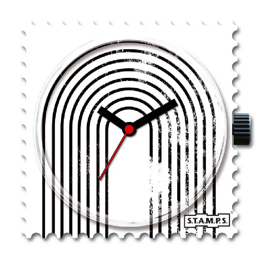 STAMPS Uhr Zifferblatt Twist and Return