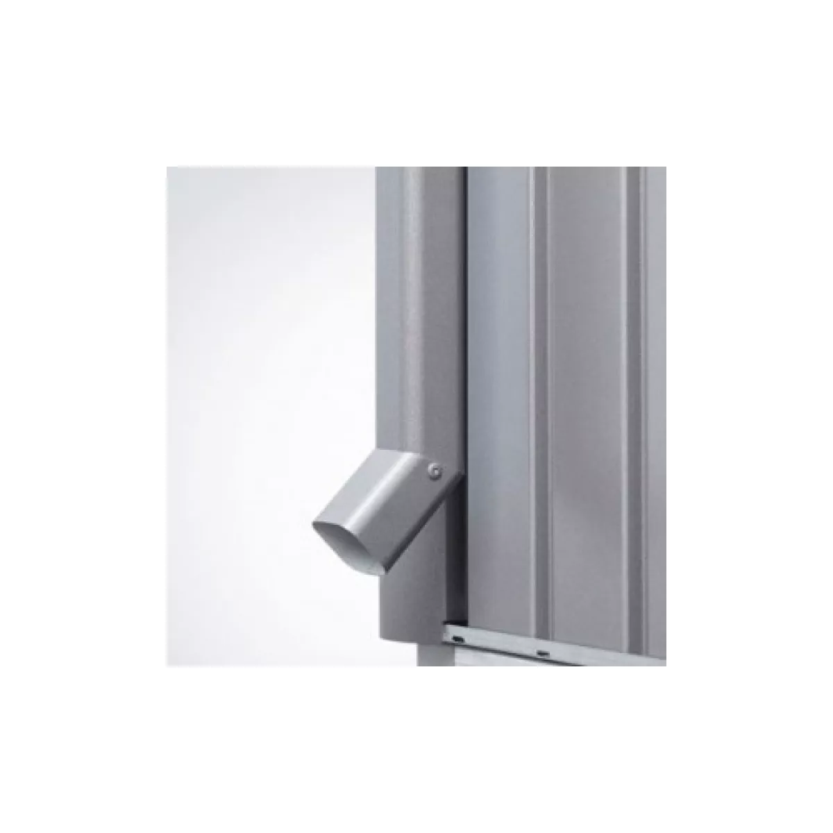 Biohort Regenfallrohr-Set zu Panorama dunkelgrau-metallic, 2 Stk. Länge 190 cm