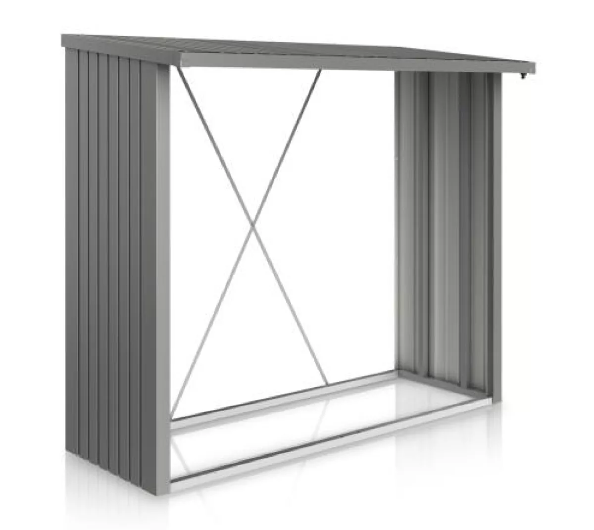 Biohort WoodStock 230 quarzgrau-metallic 229x102x199 cm