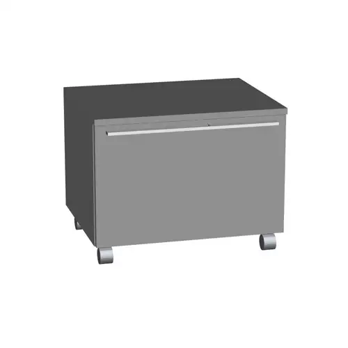 Burgbad Bel Rollcontainer PG3 Lackfront Matt (RCAG060-PN274)