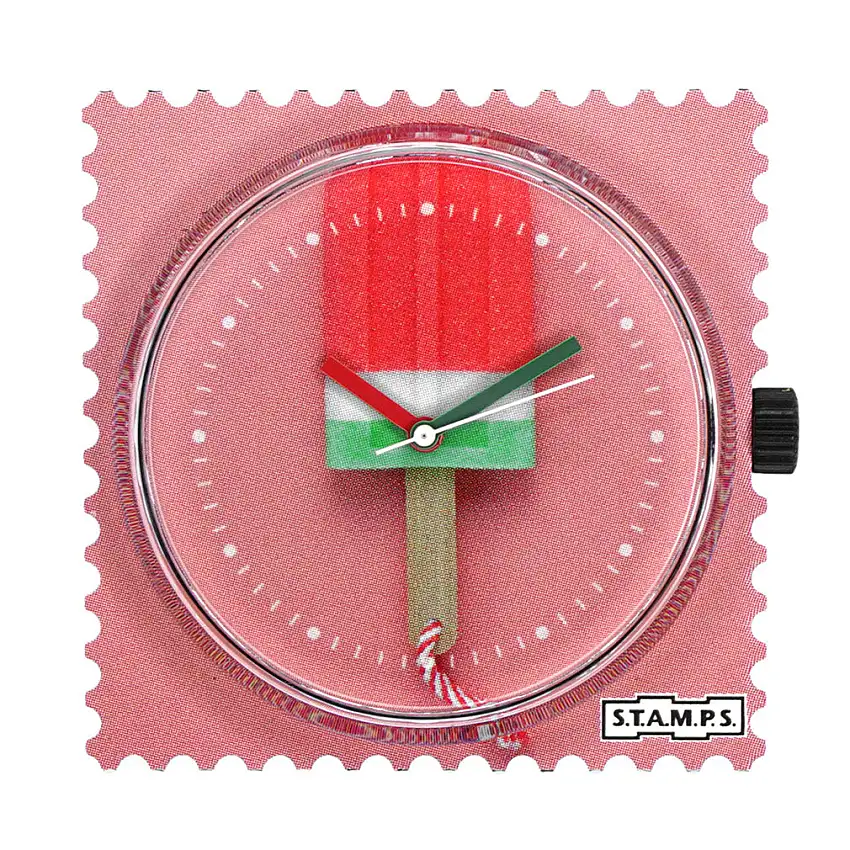STAMPS Uhr Damen Zifferblatt Frozy