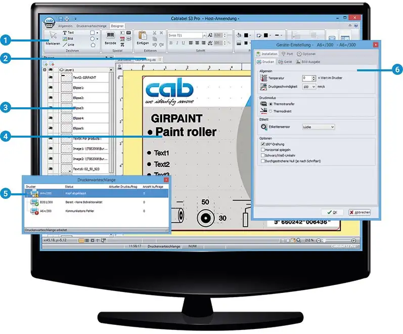 cablabel S3 Pro 1 WS, 5588001
