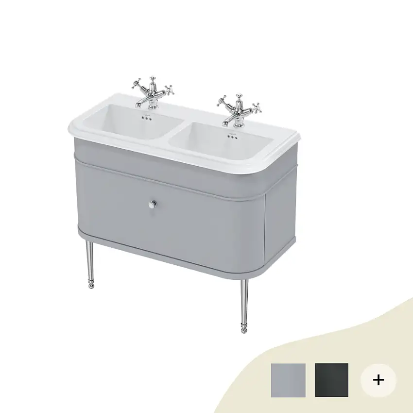 Waschtisch Chalfont mit Keramikbecken 100 cm