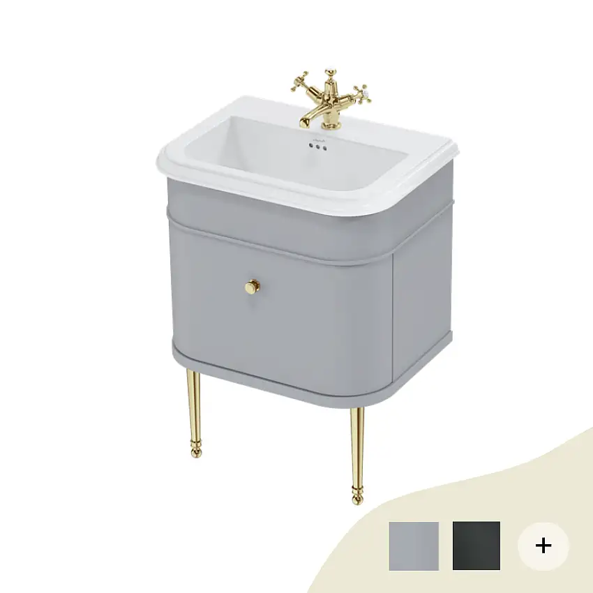 Waschtisch Chalfont mit Keramikbecken 65 cm