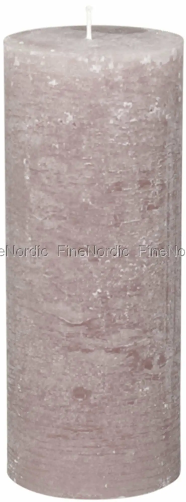 Chic Antique Macon Rustic Stumpenkerze Taupe 150 Stunden