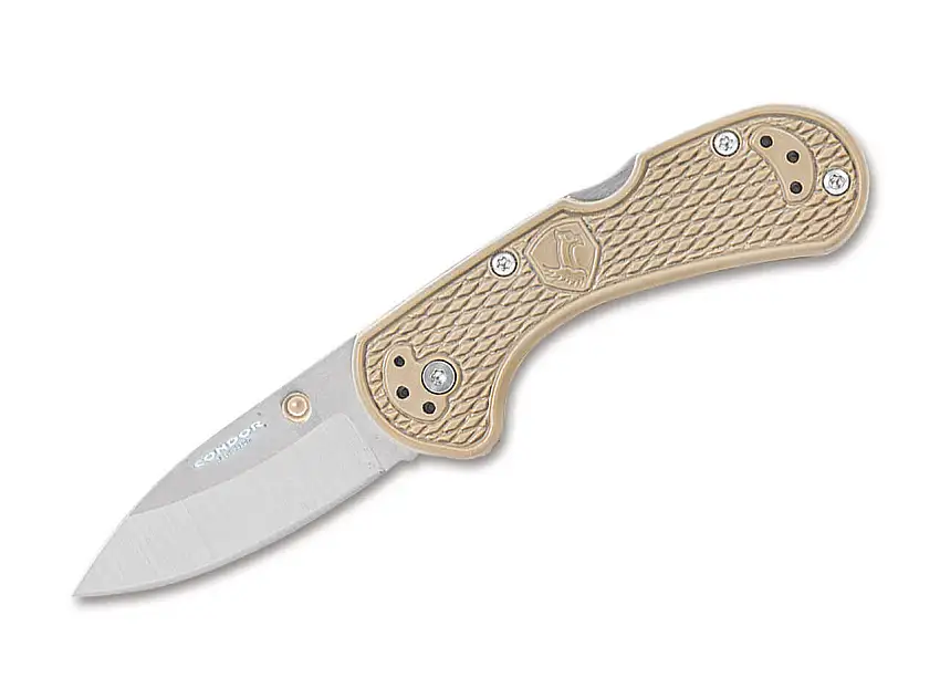 Cadejo Drop Point Folder Desert