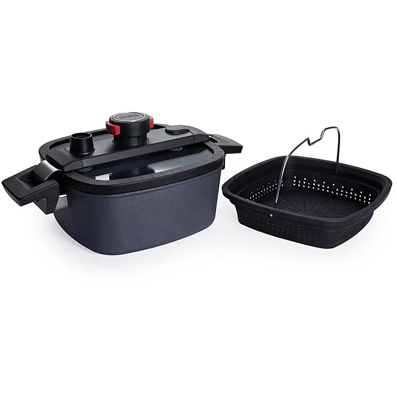 WOLL Active LITE Induktion, Gusstopf, SG, mit Deckel & Dünsteinsatz in Box 128-1DALI