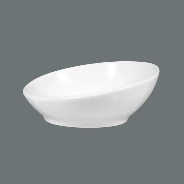 Seltmann Weiden, Savoy - Dip-Schälchen schräg, uni, weiss, 11 cm/ 0,09 ltr.
