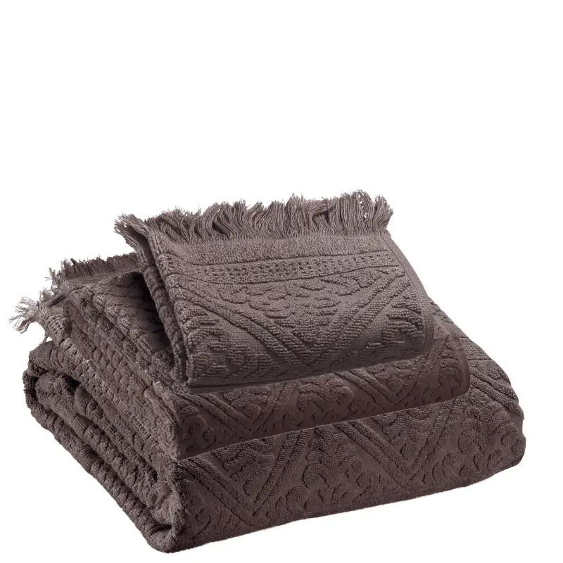 Handtuch Serie Zoé Ebenholz