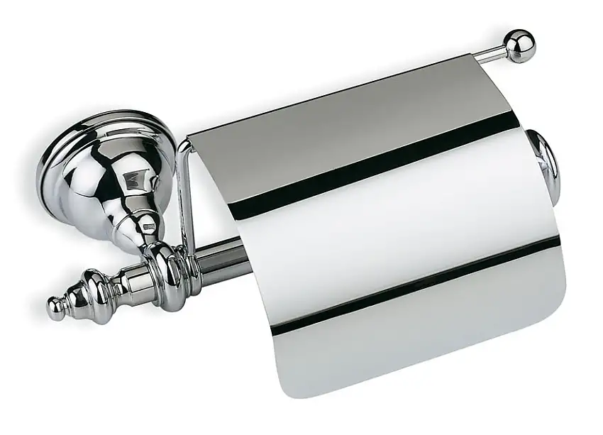 WC-Rollenhalter mit Deckel Étoile Chrom