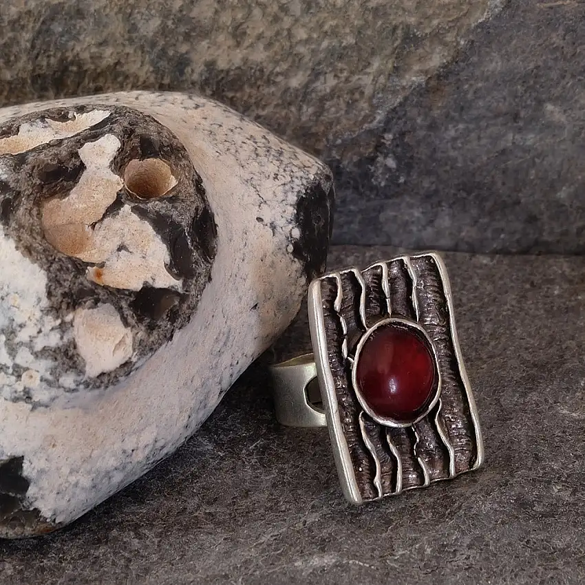 Roberto Leonardi Ring Rime Color Rubin