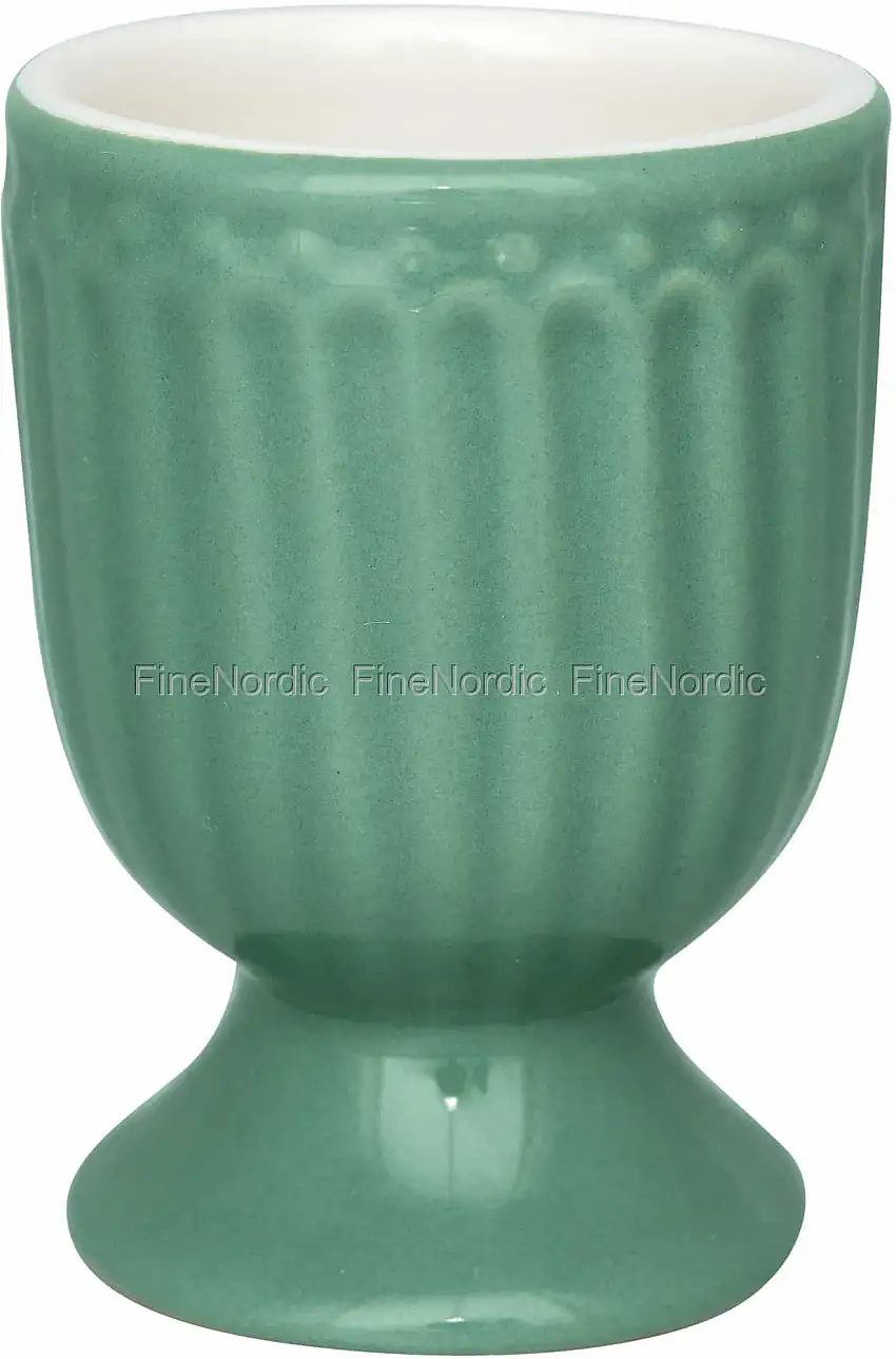 GreenGate Eierbecher Alice Dusty Green