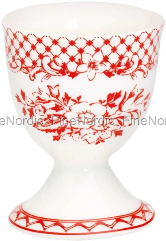 GreenGate Eierbecher - Egg Cup - Stephanie Red