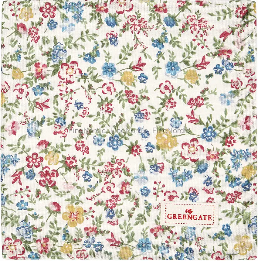 GreenGate Stoffserviette Sophia White