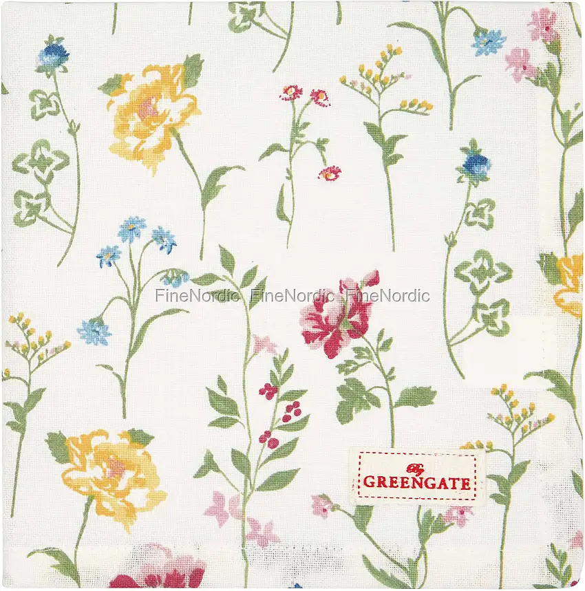 GreenGate Stoffserviette Thilde White