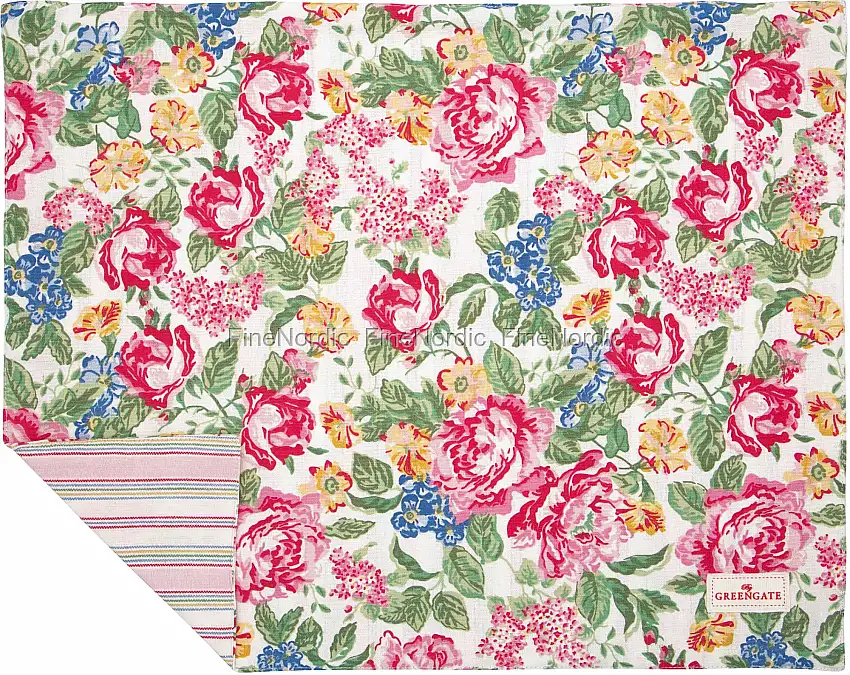 GreenGate Tischset Emmaline White