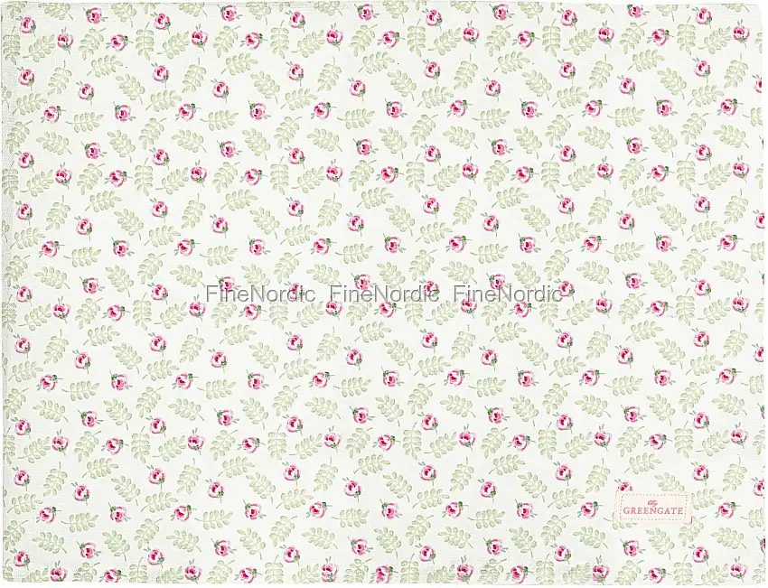 GreenGate Tischset Lily Petit White