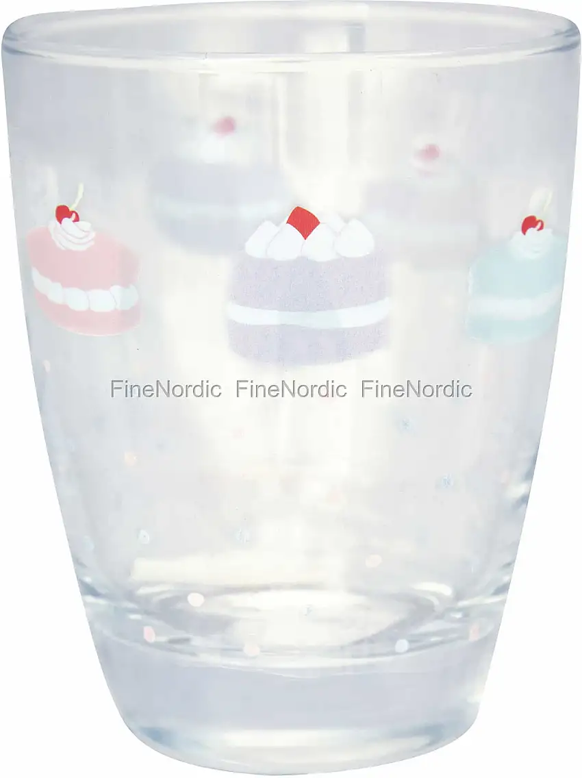 GreenGate Wasserglas Madelyn White
