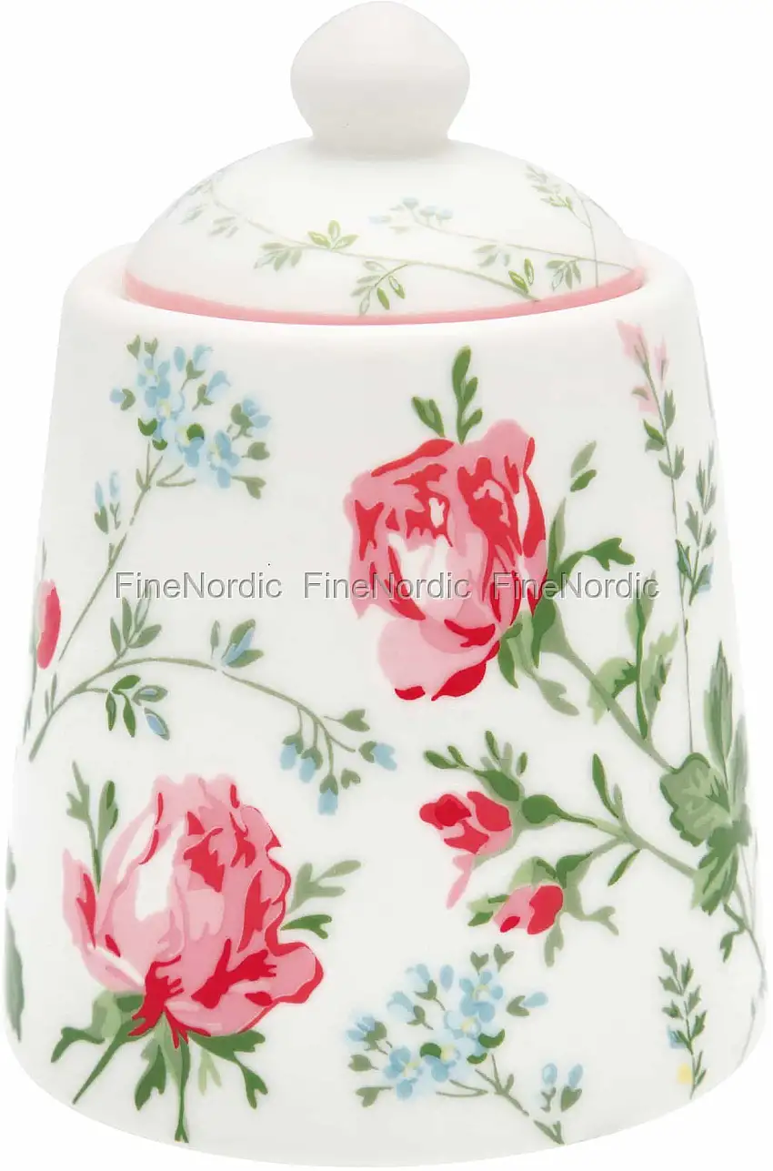 GreenGate Zuckerdose Constance White
