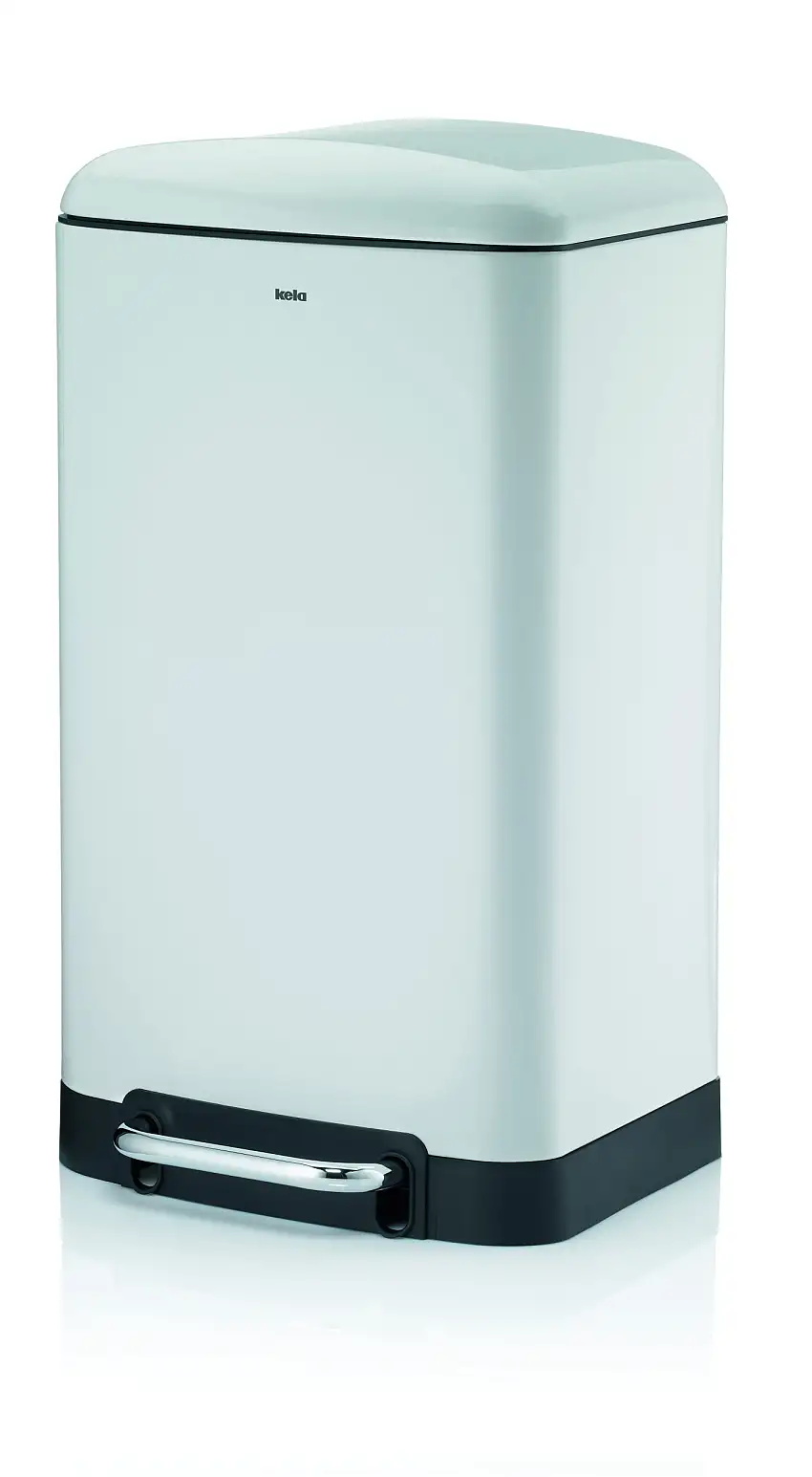 kela Treteimer Davino Weiß 30 L