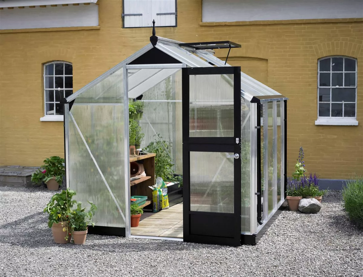 Juliana Gewächshäuser Kompakt 5,0 m² Alu 10 mm Polycarbonat(SDPL)