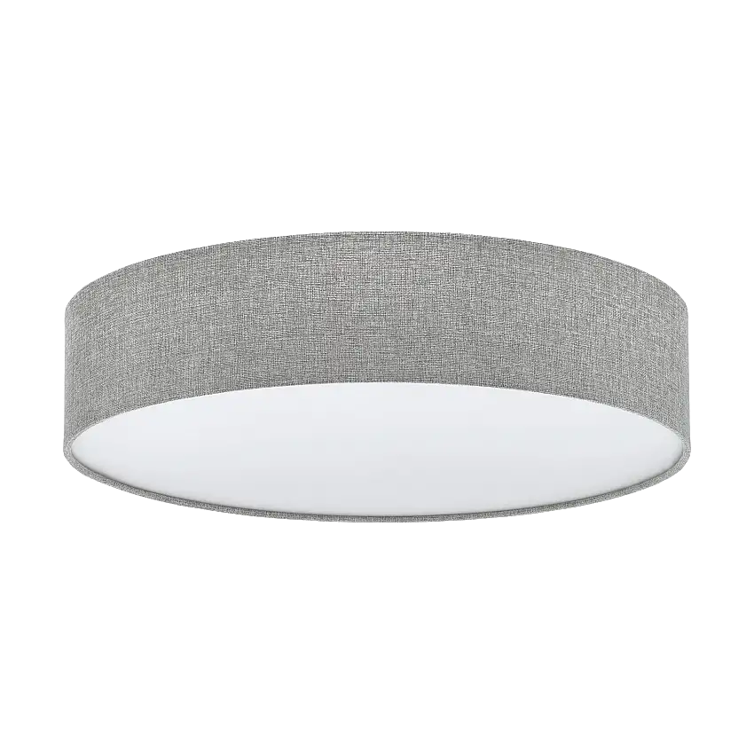 EGLO Deckenleuchte Pasteri Grau Ø 57 cm