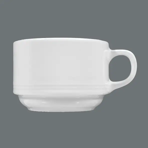 Seltmann Weiden, Imperial - Kaffee-Obere 1, stapelbar, weiss, uni, 0,18 ltr.