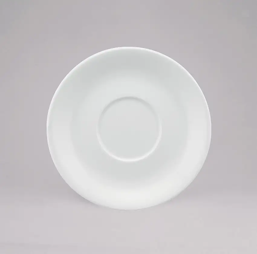 Schönwald, 98 - Kaffee-Untere, weiss, uni, A 30/ 16 cm