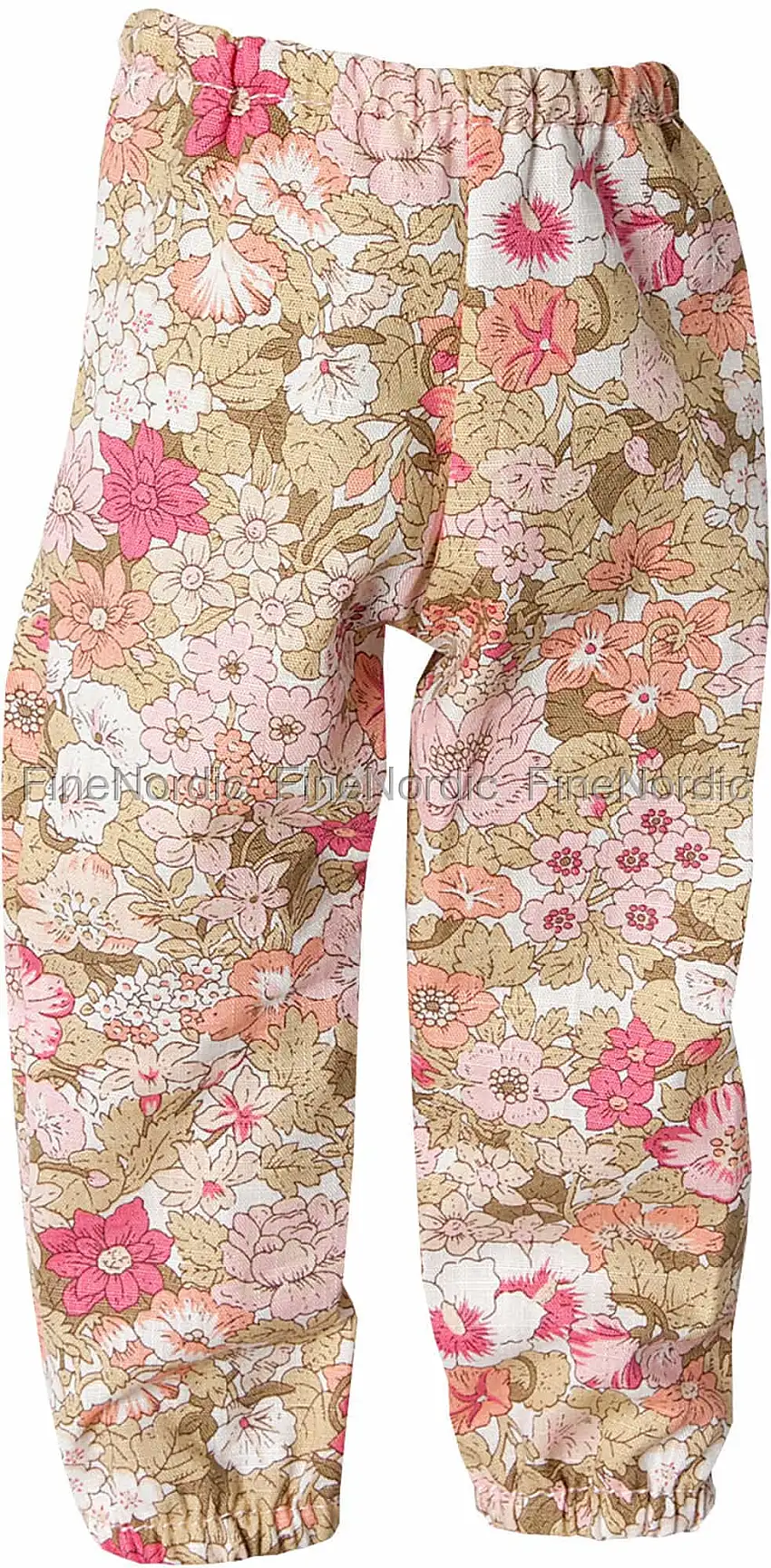 Maileg Kaninchen-kleidung - Maxi Hose - Flower Grün (Größe 3)