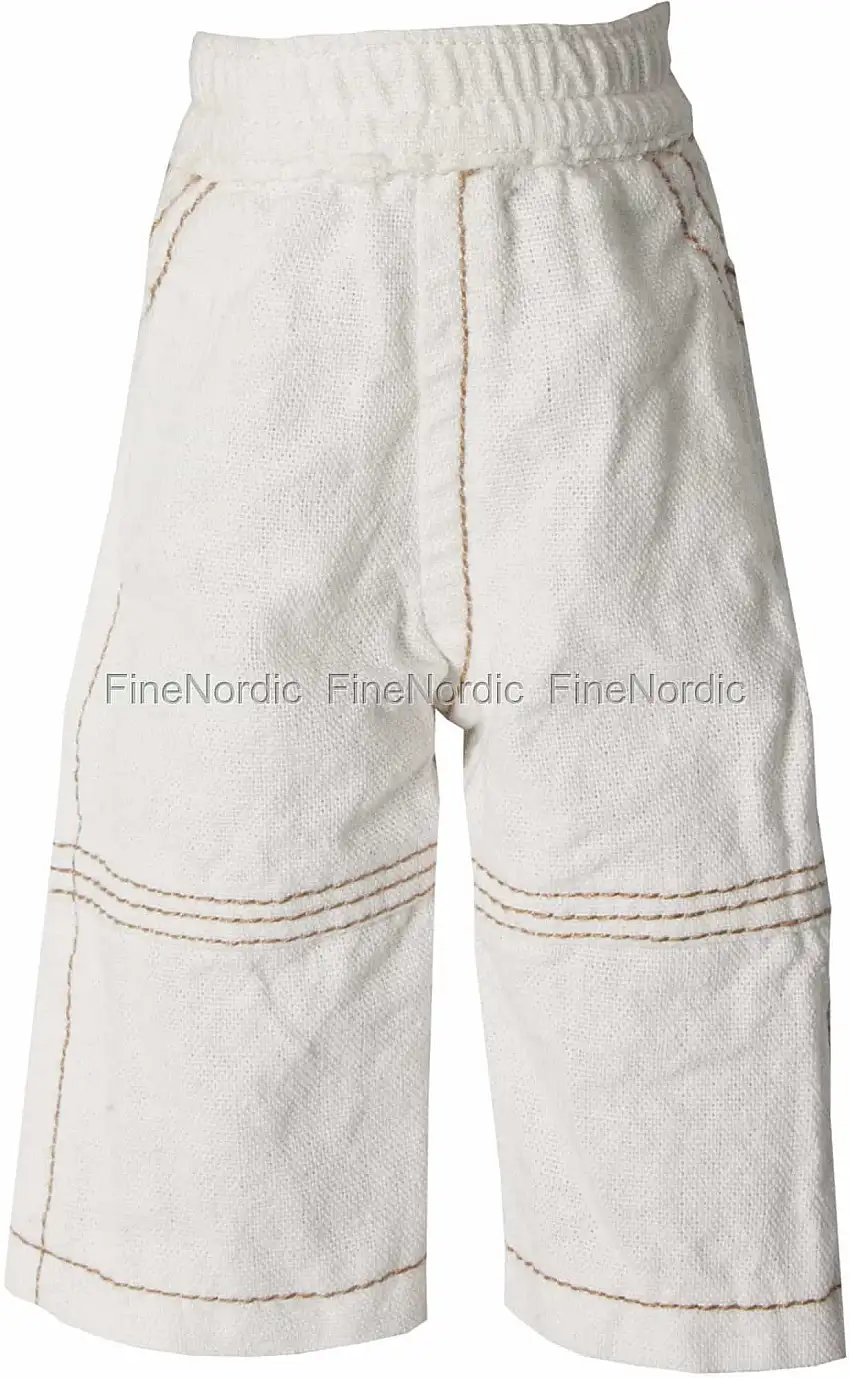 Maileg Kaninchen-kleidung - Medium Hose - Weiß (Größe 3)