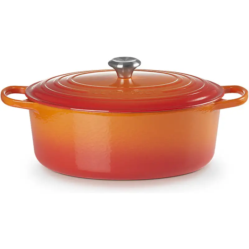 Le Creuset Bräter Signature oval 31cm ofenrot