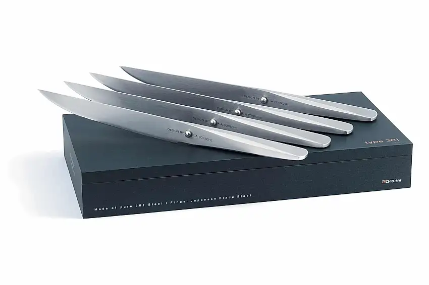 P-16 CHROMA type 301 Steakmesserset 4-teilig