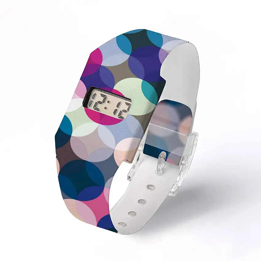 Paperwatch digitale Armbanduhr aus Tyvek® - Multiply