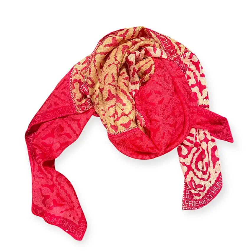Friendly Hunting - Kashmere Super Patch Tuch magenta/beige