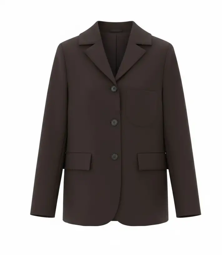Uli Schneider - Viskose Stretch Pocket Blazer black